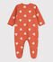 Slaappakje voor baby's in molton  BRANDY/ AVALANCHE
