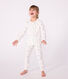 Fluwelen kinderpyjama met hartjesprint
