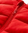 Doudoune bébé garçon en microfibre rouge TERKUIT