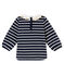 Marinetruitje voor babymeisjes blauw SMOKING/wit MARSHMALLOW
