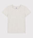 Tee-shirt LE DROIT col rond en coton bio Femme