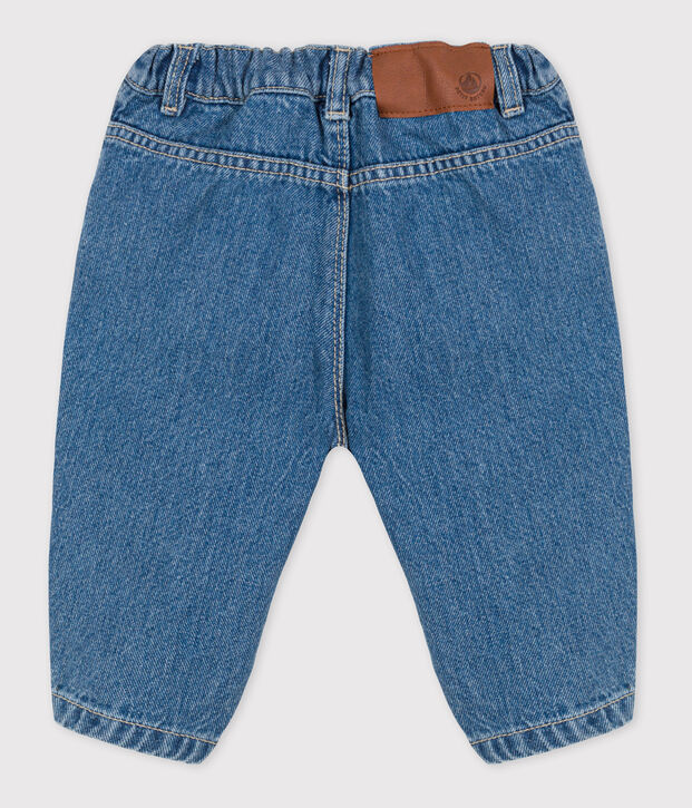 Jean b&eacute;b&eacute; en denim 100% &eacute;coresponsable bleu