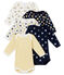 Lot de 5 bodies manches longues bébé garçon variante 1