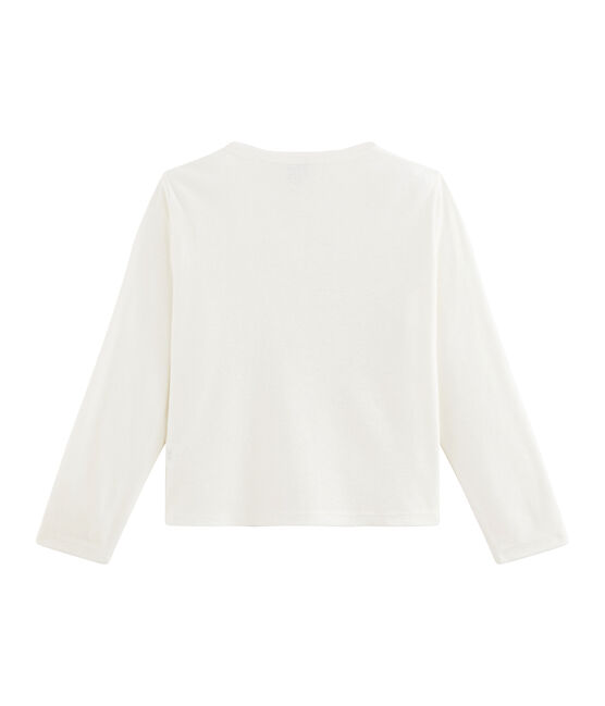 Cardigan meisjes wit MARSHMALLOW