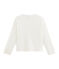 Cardigan meisjes wit MARSHMALLOW