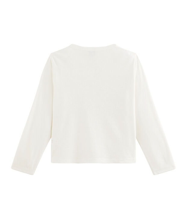 Cardigan enfant fille blanc