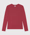 L'ICONIQUE, dames-T-shirt met ronde hals in katoen roze PAPI