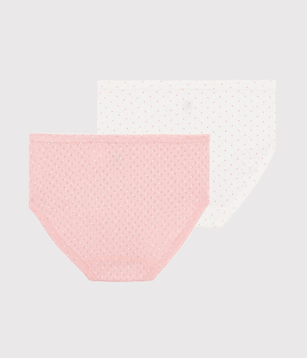 Set van 2 Damesslipjes met hoge taille multicouleur