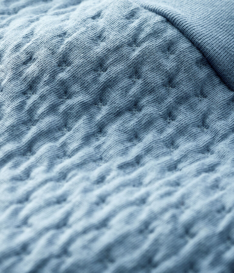 Dubbelgeweven, gevoerde babylegging grijs TEMPETE