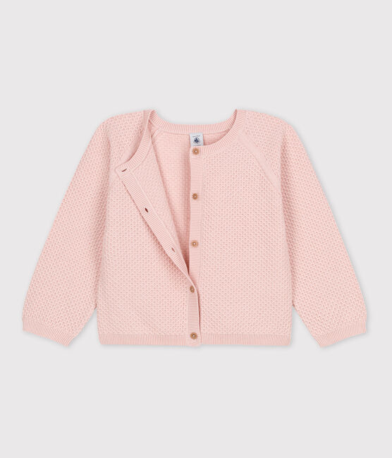 Vest voor meisjes in katoen roze SALINE