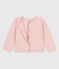 Vest voor meisjes in katoen roze SALINE