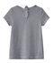 T-shirt fille rayé bleu SMOKING/blanc LAIT
