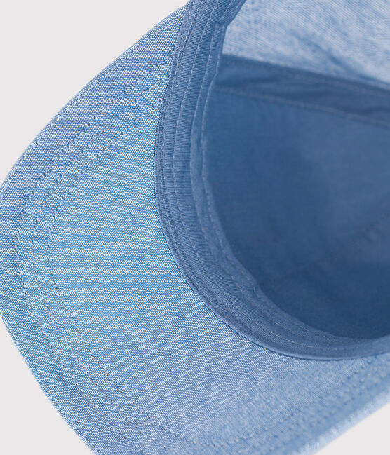 Pet van lichte spijkerstof voor kinderen - Petit Bateau DENIM TRES CLAIR