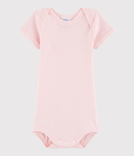Body manches courtes bébé fille rose MINOIS