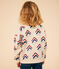 Sweatershirt met print in molton voor kinderen wit AVALANCHE/ MULTICO