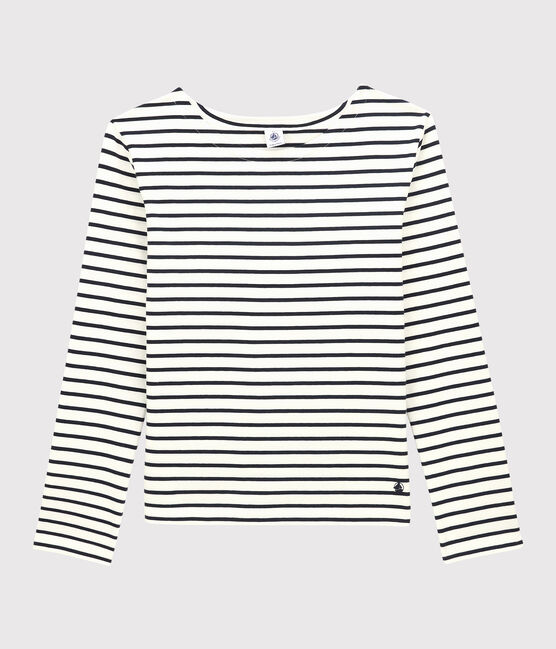 Marinetrui voor dames wit MARSHMALLOW/blauw SMOKING