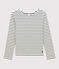 Marinetrui voor dames wit MARSHMALLOW/blauw SMOKING