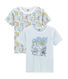 Duo de tee-shirts manches courtes petit garçon