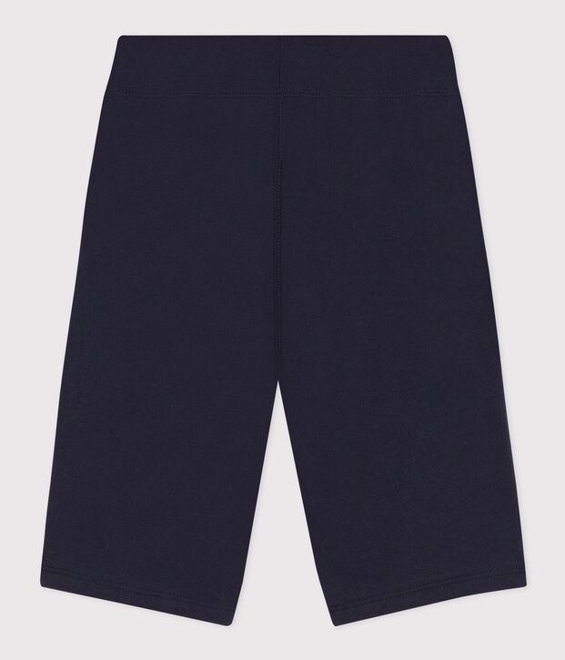 Bermuda en coton enfant gar&ccedil;on bleu marine
