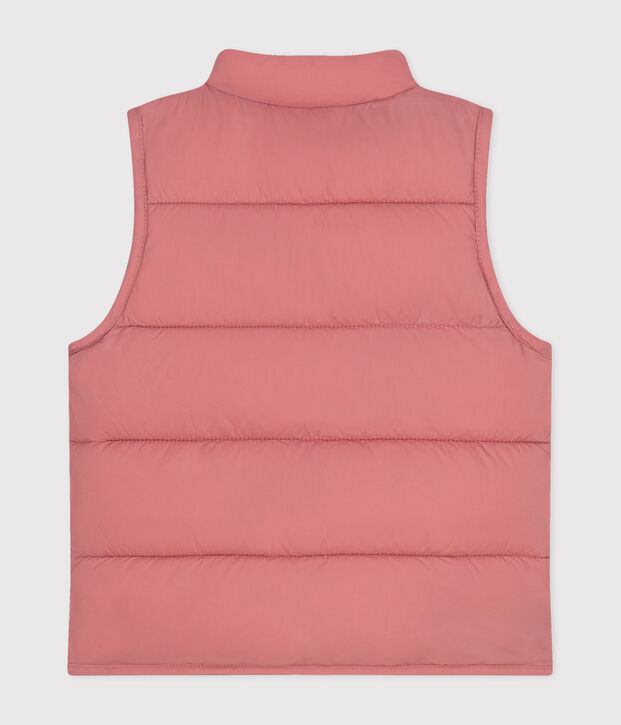Gewatteerde bodywarmer voor baby's roze