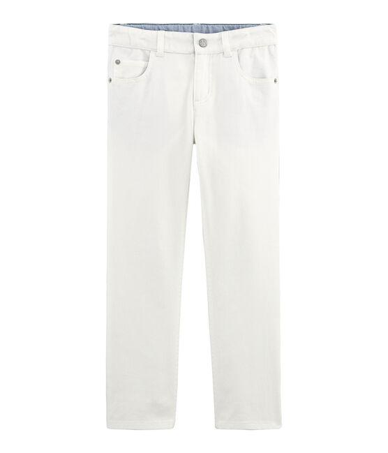 Jongensbroek wit MARSHMALLOW
