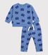 blauw/multicouleur