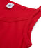 Damesjurk met bretels rood TERKUIT