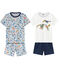 Set met 2 pyjama's voor kleine jongen variante 1