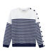 Pull marin femme