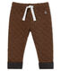Pantalon bébé garçon en tubique pied-de-poule