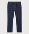 Pantalon regular en denim foncé enfant garçon bleu DENIM BLEU FONCE