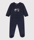 Pyjama bébé chiens en velours