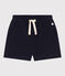 Short en coton enfant fille bleu