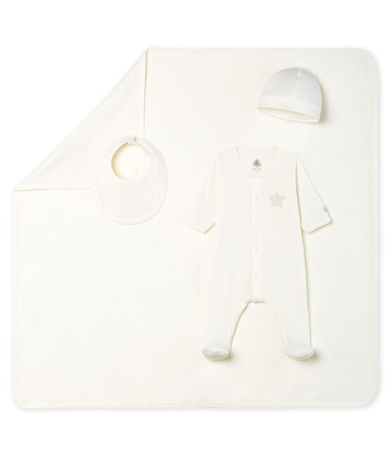 Coffret cadeau bébé en côte variante 1
