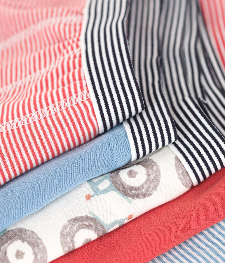 Set van 5 katoenen traktorboxers voor jongens multicouleur