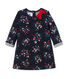 Jurk in tubic met dessin voor babymeisjes
