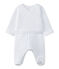 Dors-bien bébé mixte en tubique matelassé blanc ECUME