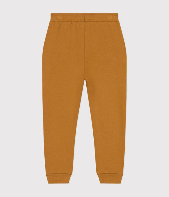 Joggingbroek voor jongens bruin CUIVRE