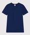 Tee-shirt L'ICONIQUE cocotte en coton Femme bleu MEDIEVAL