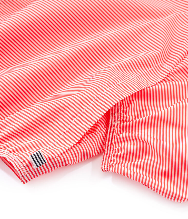 Uniseks korte windstopper roze GROSEILLER/wit MARSHMALLOW