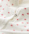 Dors bien bébé fille en tubique blanc MARSHMALLOW/rouge TERKUIT