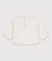 Katoenen effen sweatshirt voor baby's met motief met boten MONTELIMAR CHINE