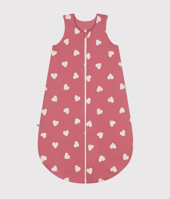 Babytrappelzakje in katoen TOG 2,5 roze ROSEWOOD/ AVALANCHE