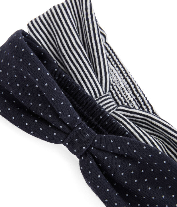 Set van 2 haarbanden voor baby meisje multicouleur