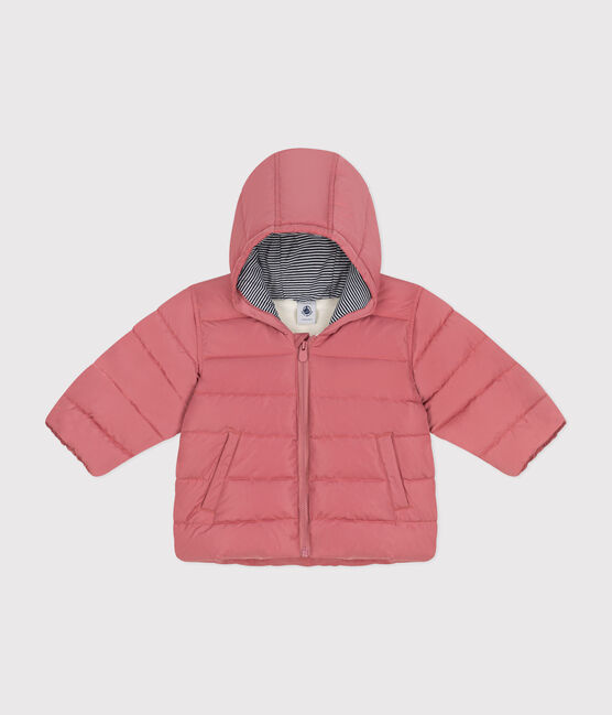 Donsjekker met fleecevoering voor baby's roze ROSEWOOD