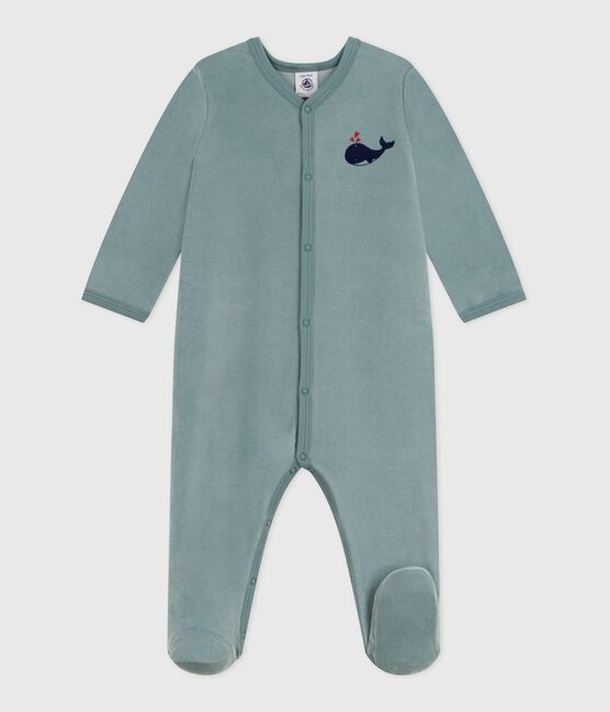 Effen fluwelen babypyjama GOBELIN