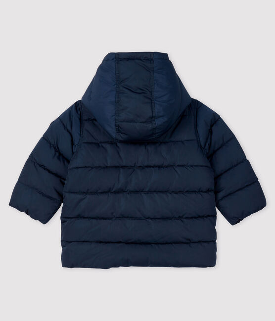 Gecapitonneerde donsjas baby jongen blauw SMOKING