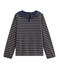 Jersey T-shirt meisjes blauw SMOKING/geel OR