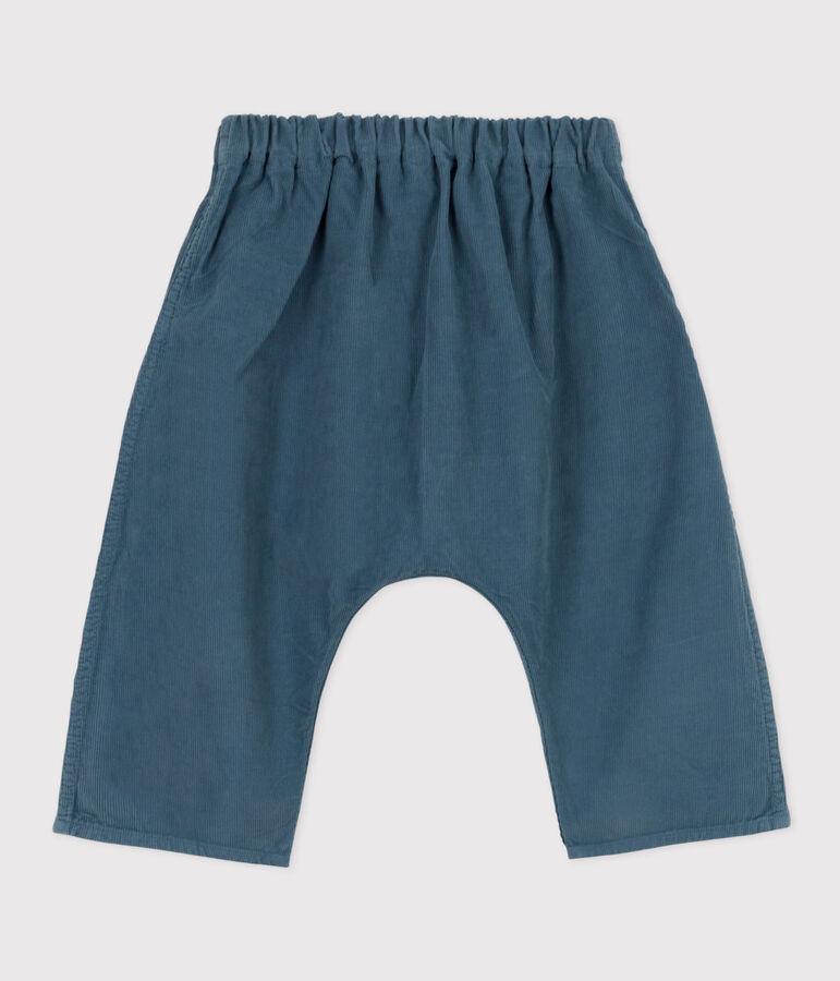 Pantalon b&eacute;b&eacute; en velours c&ocirc;tel&eacute; bleu ROVER