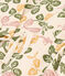 Meisjesjurk met lange mouwen in fleece met print AVALANCHE+PANTY/ MULTICO